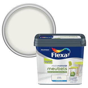 Flexa Lak Mooi Makkelijk Meubels Zijdeglans Ijswit 750ml