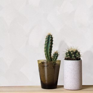 Decomode Vliesbehang Basic Stuc - Gebroken Wit - 10,05 M X 52 Cm