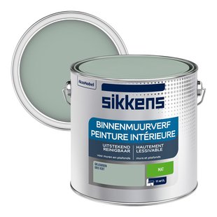 Sikkens Muurverf - Mat - Grijsgroen - 2,5l