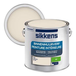 Sikkens Muurverf - Mat - Crème Ral 9001 - 2,5l