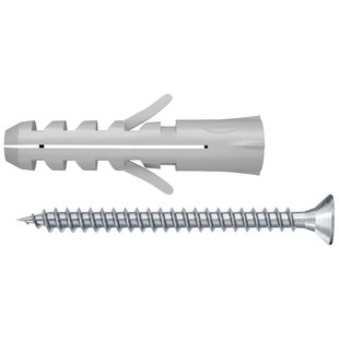 Fischer Spreidplug S 7 S Nylon - Diameter 7 Mm - 12 Stuks