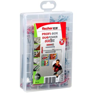 Fischer Universele Plug Profi-box Duopower En Duotec Nylon - 87 Stuks