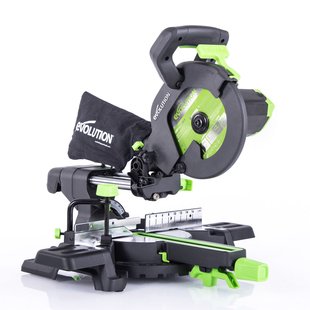 Evolution Afkortzaag F210mss - 1200w Gesnoerd - Met Lasergeleider