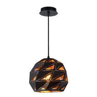 Lucide Hanglamp Malunga Zwart ⌀25cm E27