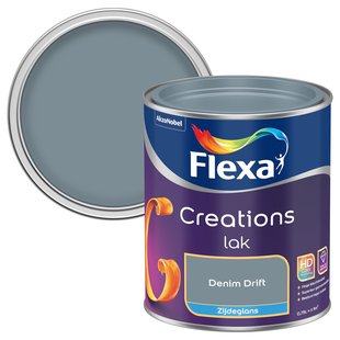 Flexa Lak Creations Zijdeglans Denim Drift 750ml