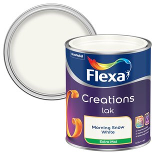 Flexa Lak Creations Extra Mat Morning Snow 750ml