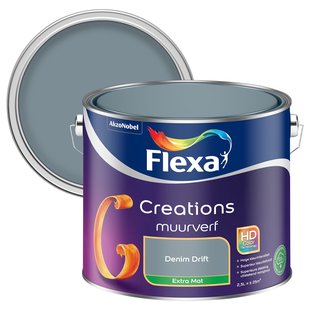 Flexa Creations Muurverf - Extra Mat - Denim Drift - 2,5l