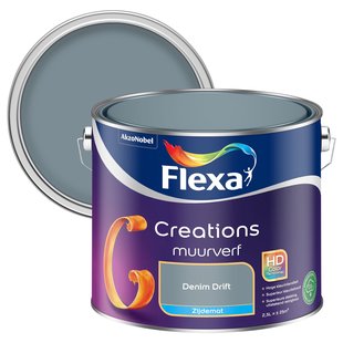 Flexa Creations Muurverf - Zijdemat - Denim Drift - 2,5l