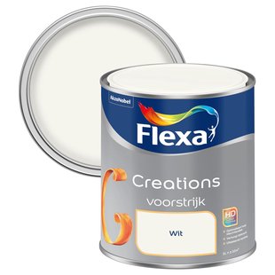 Flexa Creations Primer - Muur En Plafond - Wit - 1l