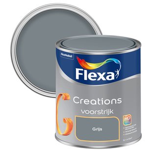 Flexa Creations Primer - Muur En Plafond - Grijs - 1l