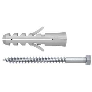 Fischer Spreidplug S Nylon - Diam. 10 Mm - 5 Stuks