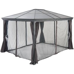 Central Park Horgordijn Partytent Palaca Antraciet 205x311cm - 4 Stuks