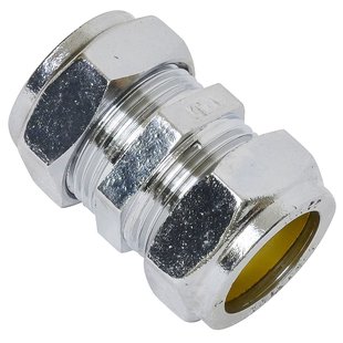 Sanivesk Knel Recht Chroom 22x22mm