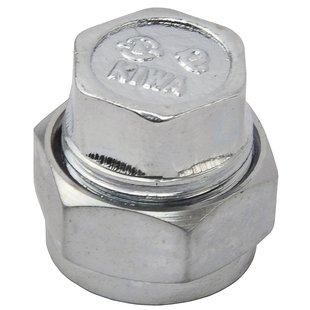 Sanivesk Knel Eindstop Chroom 15mm