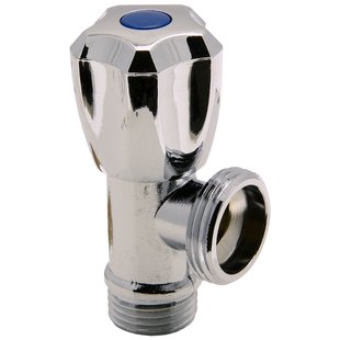 Sanivesk Hoekstopkraan 1/2 Buitendraadx3/4 Buitendraad Chroom