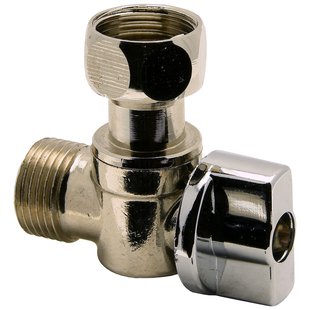 Sanivesk Hoekstopkraan 3/8 Buitendraad X 3/8 Binnendraad Chroom