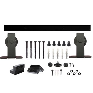 Intersteel Schuifdeursysteem Basic Top Mat Zwart