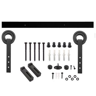 Intersteel Schuifdeursysteem Modern Mat Zwart