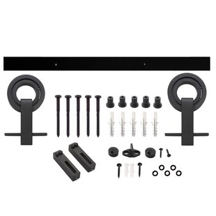 Intersteel Schuifdeursysteem Modern Top Mat Zwart