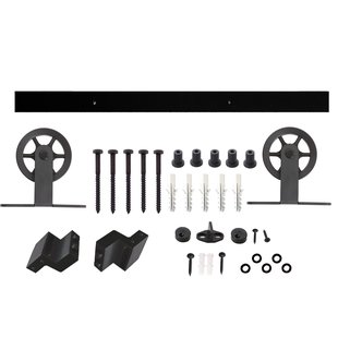 Intersteel Schuifdeursysteem Wheel Top Mat Zwart