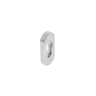 Intersteel Veiligheid-schuifrozet Ovaal Rvs Geborsteld