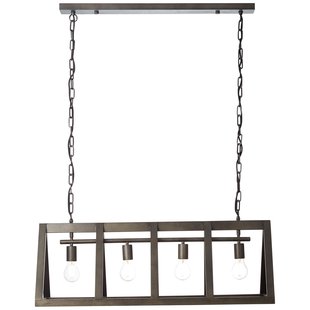 Brilliant Hanglamp Matrix Zwart 4xe27