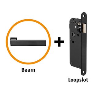 Cando Industrial Deurbeslagpakket 101 Met Smal Loopslot