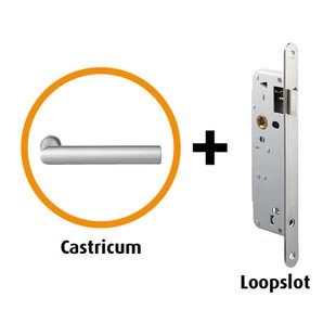 Cando Industrial Deurbeslagpakket 104 Met Smal Loopslot