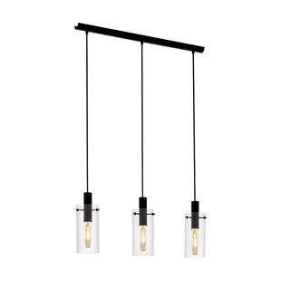 Eglo Hanglamp Montefino Zwart 3xe27