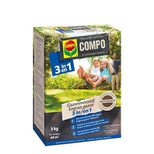 Compo Gazonmeststof 3-in-1 40 M² 3kg
