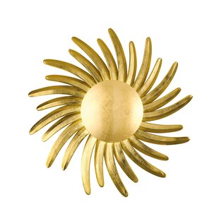 Fischer & Honsel Wandlamp Led Bordeaux Goud 14,5w