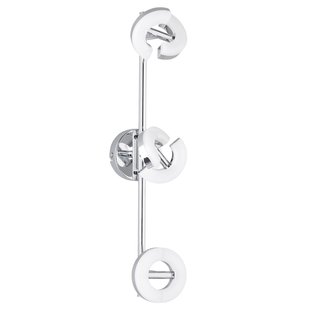 Fischer & Honsel Plafondlamp Donut Chroom Led 3x5,5w