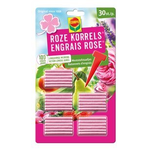 Compo Meststofstaafjes Roze Korrels 30 Stuks