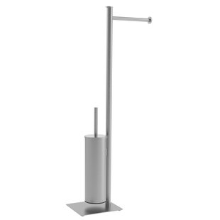 Allibert Staande Toiletrolhouder Coperblink - Rvs - Vrijstaand - Chroom Geborsteld