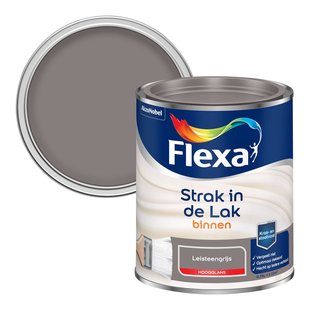 Flexa Strak In De Lak Hoogglans Leisteengrijs 750ml