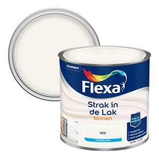 Flexa Strak In De Lak Zijdeglans Wit 250ml