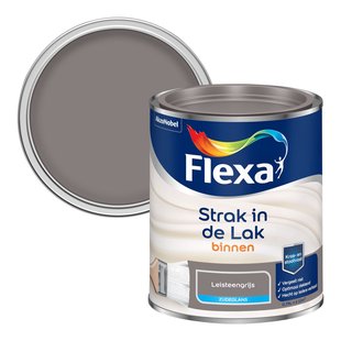 Flexa Strak In De Lak Zijdeglans Leisteengrijs 750ml
