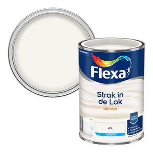 Flexa Strak In De Lak Zijdeglans Wit 1,25l
