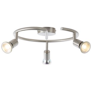 Baseline Plafondspot Parma Chroom ⌀28cm 3xgu10