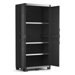 Keter Garage Kast Xl Hoog 54x89x188cm Zwart