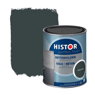 Histor Perfect Finish Betonvloer Zijdeglans Donkergrijs 0,75l