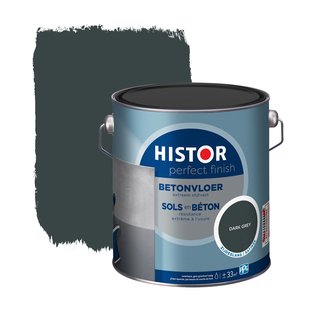 Histor Perfect Finish Betonvloer Zijdeglans Donkergrijs 2,5l