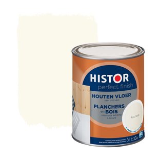 Histor Perfect Finish Lak Houten Vloer Zijdeglans Ral 9010 750ml