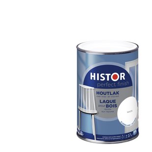 Histor Perfect Finish Houtlak Zijdeglans Wit 1,25l