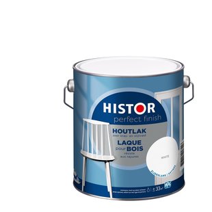 Histor Perfect Finish Houtlak Zijdeglans Wit 2,5l