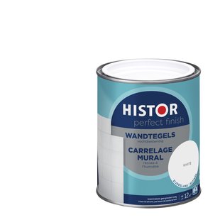 Histor Perfect Finish Wandtegels Zijdeglans Wit 0,75l