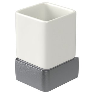 Haceka Bekerhouder Aline Keramiek Grijs