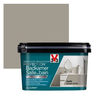 V33 Badkamerverf Renovatie Perfection Zijdeglans Taupe 2l
