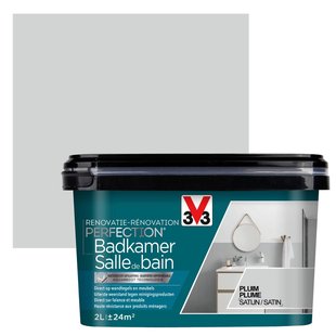 V33 Badkamerverf Renovatie Perfection Pluim Zijdeglans 2l