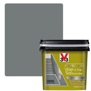 V33 Verf Vloer En Trap Renovation Perfection Carbonaat Zijdeglans 750ml